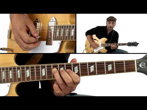Swing Blues Guitar Lesson - Chromaticism - David Blacker