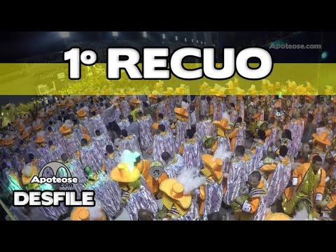 Bateria São Clemente 2017 Ao Vivo - 1º Recuo - Desfile - #AoVivo17