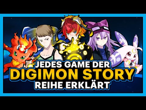 Die GANZE Digimon Story Reihe | Digimon Games Erklärt