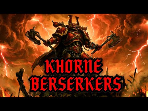 KHORNE BERSERKERS | World Eaters Warhammer 40K Metal