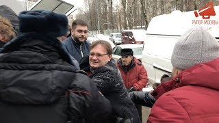 Управа Ломоносовского района против жителей Кравченко 16
