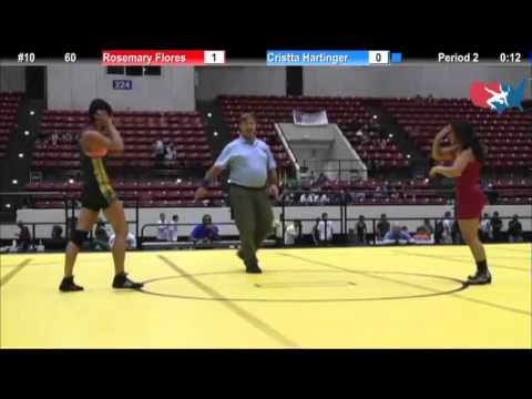 WM 60 KG - WTT Final Match #1 - Rosemary Flores (NY) vs. Cristta Hartinger (NY)