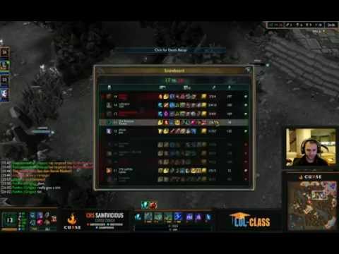 Saintvicious Thresh vs Leona [Support] [Diamond 1 Ranked solo queue]