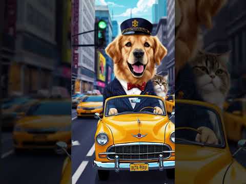 taxi driver dog #humor