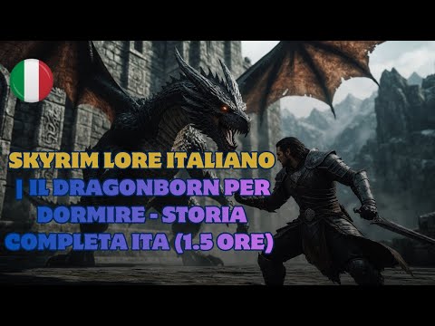 SKYRIM LORE ITALIANO | Il Dragonborn per Dormire - Storia Completa ITA (1.5 ore)