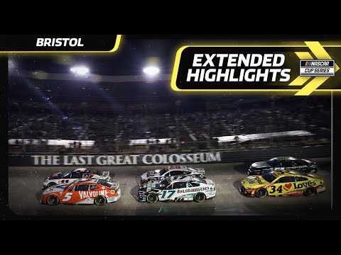 NASCAR バスプロショップ ナイトレース（ブリストル・モーター・スピードウェイ）ハイライト動画