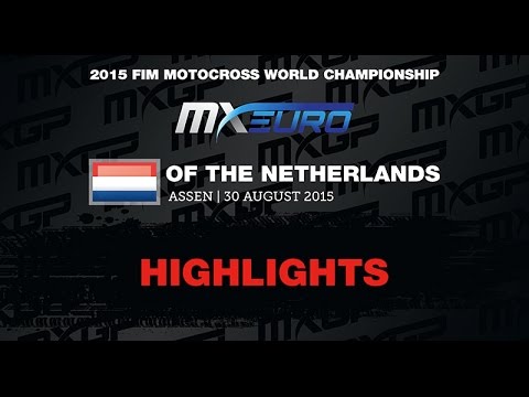 EMX 125 Round of The Netherlands Race 1 Highlights 2015