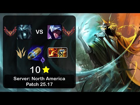 Karthus Jungle vs Talon - NA GrandMaster - Patch 25.17