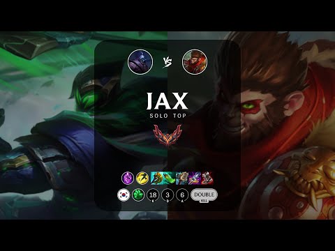 Jax Top vs Wukong - KR Grandmaster Patch 13.17