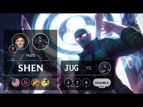 Shen Jungle vs Elise - NA Grandmaster Patch 9.7