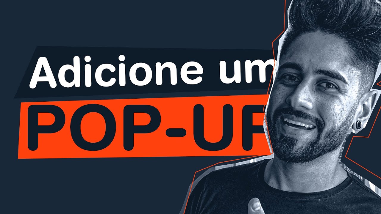 Como ADICIONAR um POP-UP no seu SITE? | Atualizado 2022
