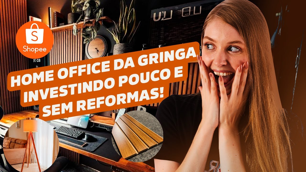 Inspirações de HOME OFFICE & DICAS para decorar o seu GASTANDO POUCO!