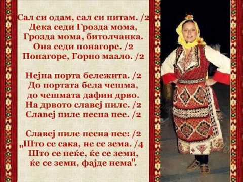 Sal si odam, sal si pitam - Pepi Baftirovski