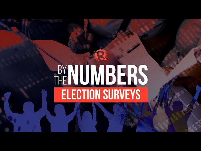By The Numbers: Election surveys in the Philippines