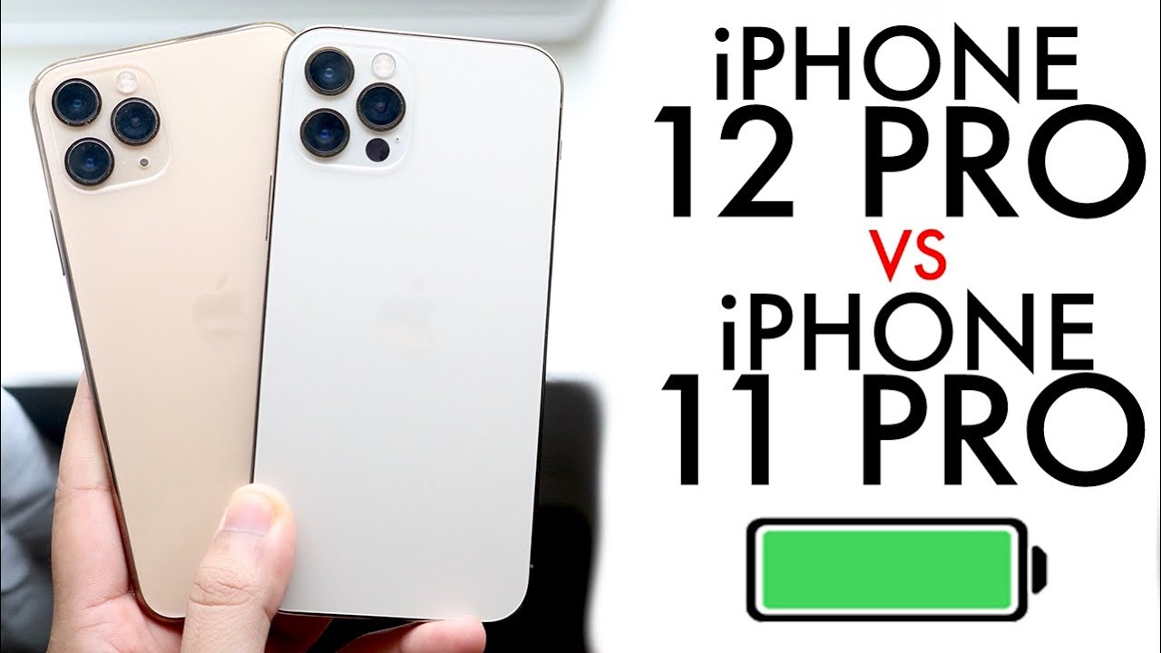 iPhone 12 Pro Vs iPhone 11 Pro Full Battery Comparison!