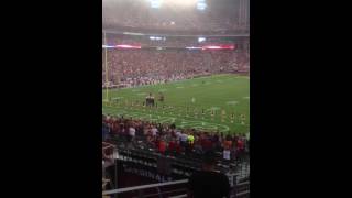 Arizona Cardinals Vs Cincinnati Bengals 8/24/14 - Holly Kirsten Anthem Singer