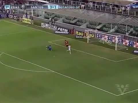 ⚽️6° Gol de Gabigol 🇧🇷Santos 5x1 Botafogo-SP🇧🇷🏆Campeonato paulista🏆5° Rodada📆01/02/14🗓
