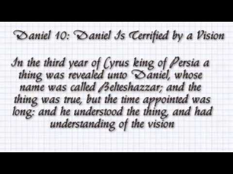 Daniel 10: Daniel Is Terrified by a Vision