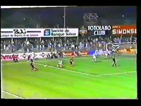 1991 October 23 Neuchatel Xamax Switzerland 5 Celtic Glasgow Scotland 1 UEFA Cup