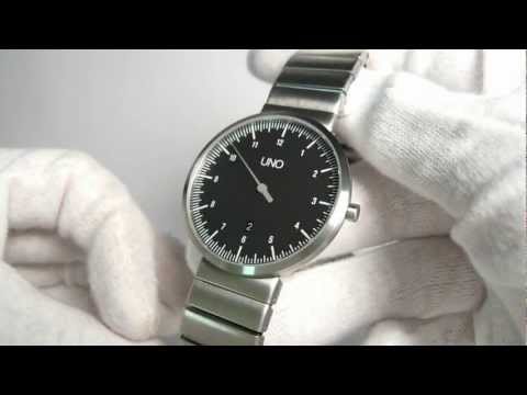 【1針時計・ドイツ製】Botta Design｜UNO Quartz｜ブラック