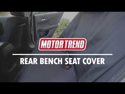 Waterproof Rear Bench Seat Cover for Cars SUVs