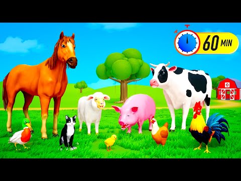 , title : 'Country Cow Farm Videos - Funny Cows 1 Hour Videos Compilation | Dancing Cows Funny Videos 3D'