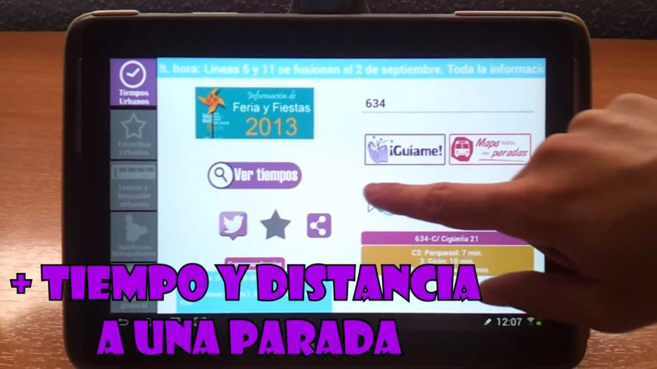 Bus Pucela Pro - Aplicación Android de autobuses de Valladolid