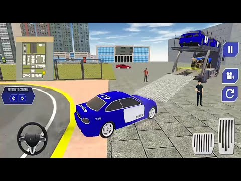 US Police ATV Squad Bike And Car Transport Truck Simulator - Android Gameplay