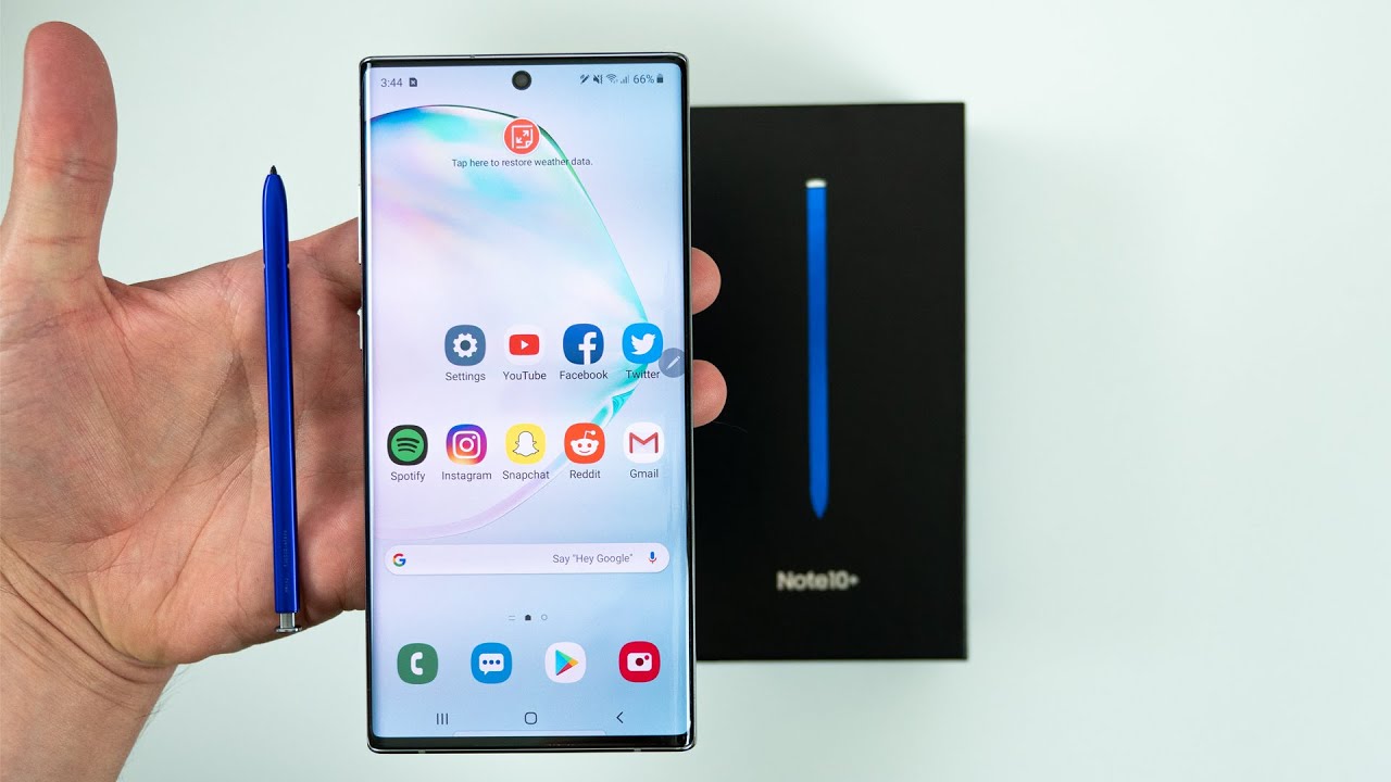 Samsung Galaxy Note 10 Plus - Unboxing, Setup & First Impressions!