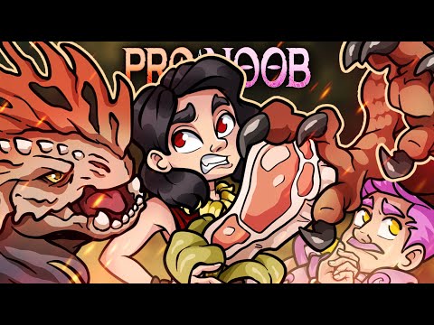NEVER PUT THE MEAT DOWN - Pro and Noob VS Monster Hunter Wilds! (New Weapon Gameplay)