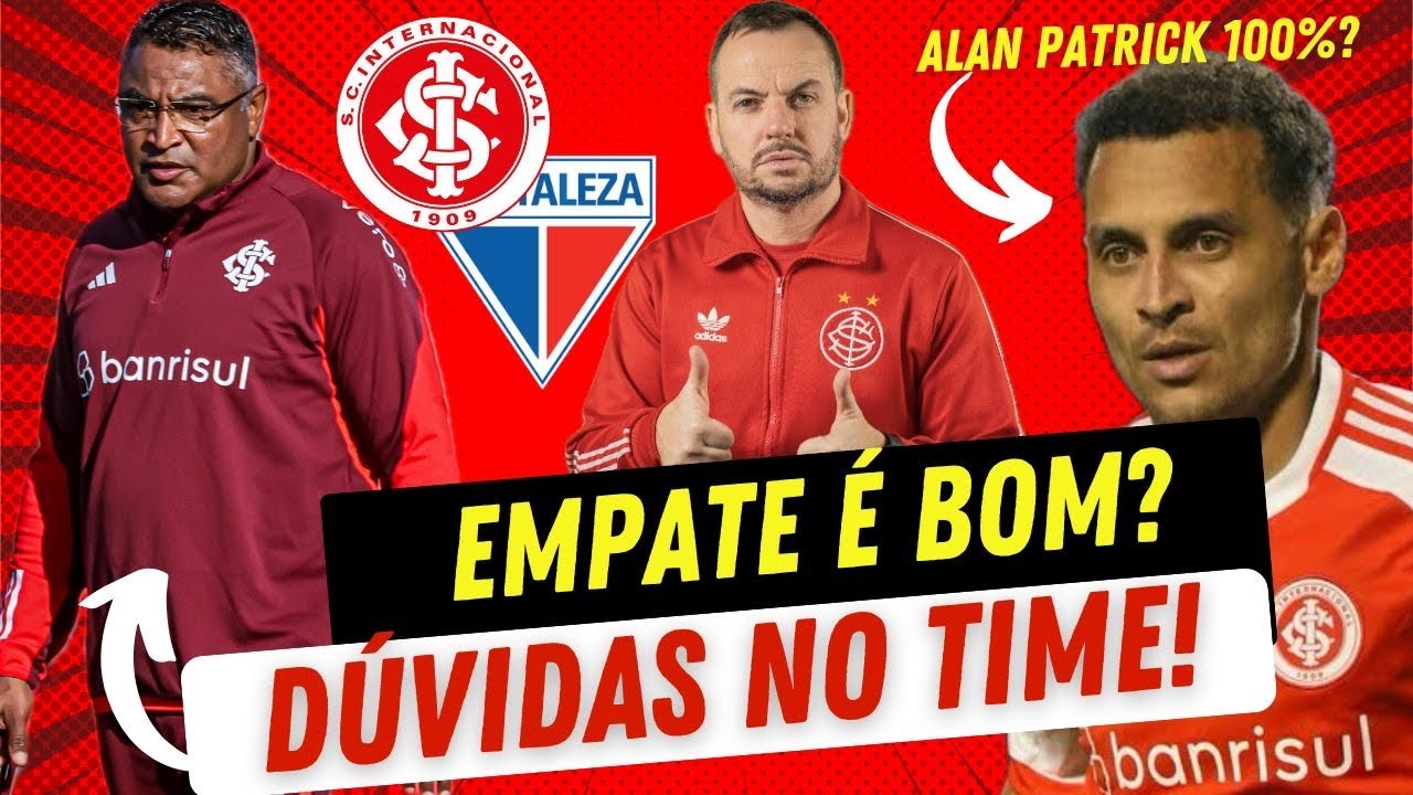 AS 3 DÚVIDAS NO INTER | ZAGA, MEIO E ATAQUE: ROGER JÁ DECIDIU? COMO ESTÁ ALANPA? | EMPATE NÃO É BOM!