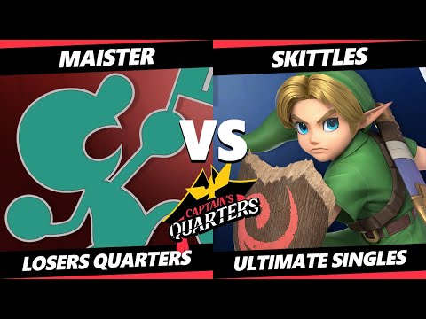 Captain's Quarters 3 Losers Quarters - Skittles (Young Link) Vs. Maister (Game & Watch) SSBU Singles