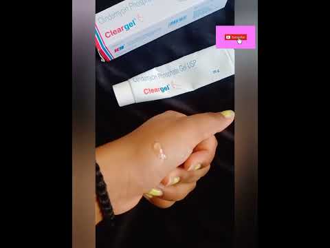 clear gel review|active pimple treatment #clearglowingskin#youtubeshorts #cleargel #acnegel