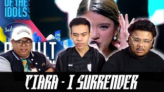 Download lagu TIARA - I SURRENDER Indonesian Idol 2020 | Serabut Reaction mp3