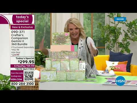 HSN | National Craft Month - Crafter's Companion 03.28.2023 - 02 AM