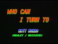 AVSEQ03 Matt Monro Who Can I Turn To Dynasty