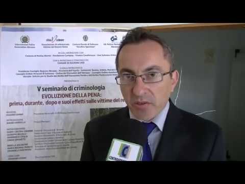5° CONVEGNO CRIMINOLOGIA INTERVISTA MAURO NARDELLA