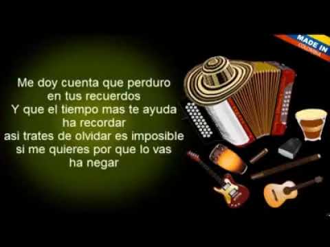 No lo niegues más - Los inquietos del vallenato (Letra) 1080p Full Hd