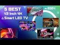 5 Best 43 Inch 4K Smart TV 2024 | Top 43 Inch Smart LED TV | Best 43 Inch 4k Smart LED TV in India
