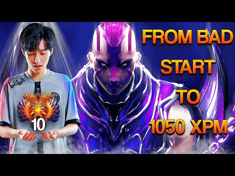 AME Definitely Know How to Play ANTI - MAGE | From Bad Start to 1050 XPM | Intensive Fights | Dota 2
