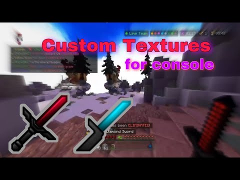 How To Use Custom Texturepacks on Console (PS4/5, XBOX) Updated 2022