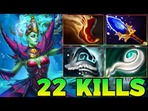22 Kills Death Prophet !! Death Prophet Dota 2 Mid Carry Pro Gameplay Build 7.40