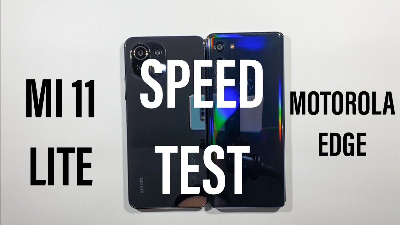 Xiaomi Mi 11 Lite vs Motorola Edge Speed Test