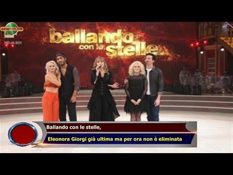 Ballando con le stelle,  Eleonora Giorgi già ultima ma per ora non è eliminata