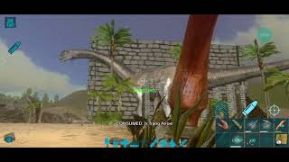 Bronto Taming with turtle kibble - Ark Taming Series