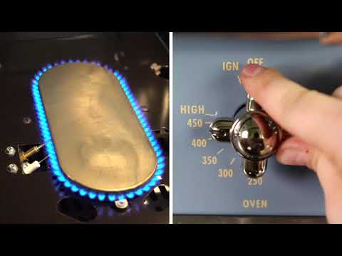 Gas Oven Ignition Procedure 2013 to Present