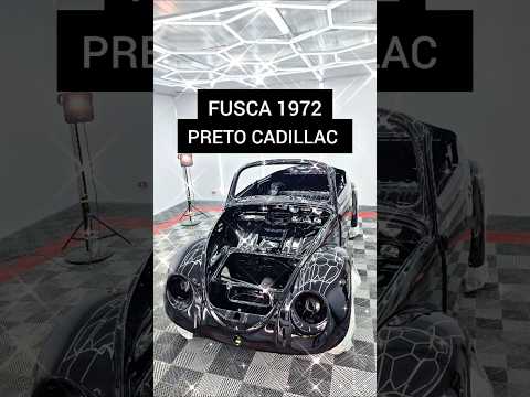 Veja a transformação desse projeto e a pintura em Preto Cadillac 🛠✨️