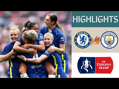 Chelsea vs Man City Women’s FA Cup Final Extended Highlights | WEMBLEY STADIUM