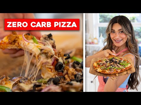 Zero Carb Crust Pizza! The Secret to the Crispiest Low Carb Pizza