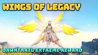 FFXIV: Wings of Legacy - Dawntrail Extreme Mount Reward